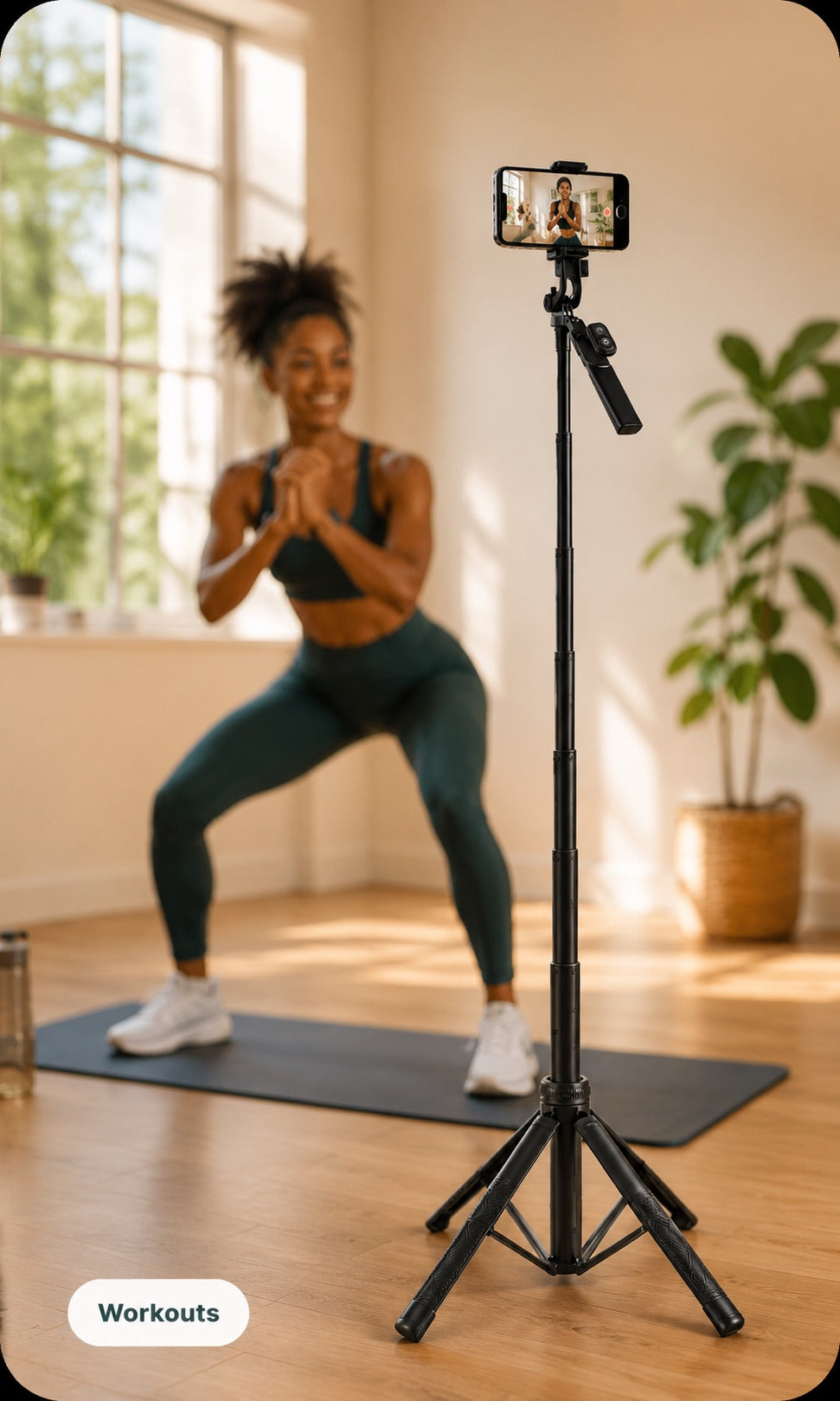 Tripod height comparison for full-body filming